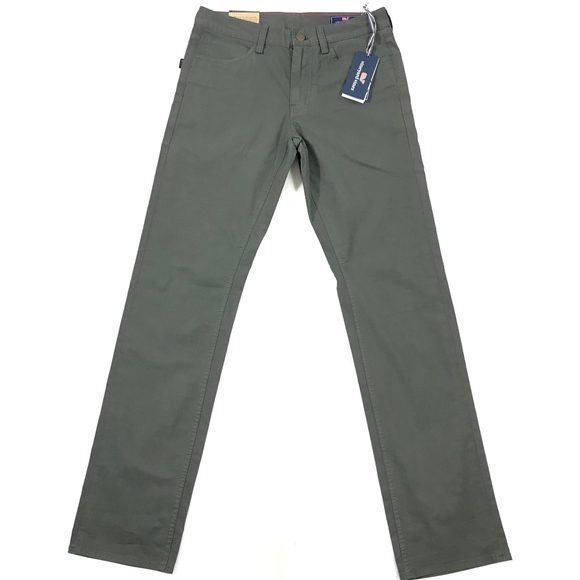 Vineyard Vines Other - VV Straight Fit 5-Pocket Canvas Solid Pants